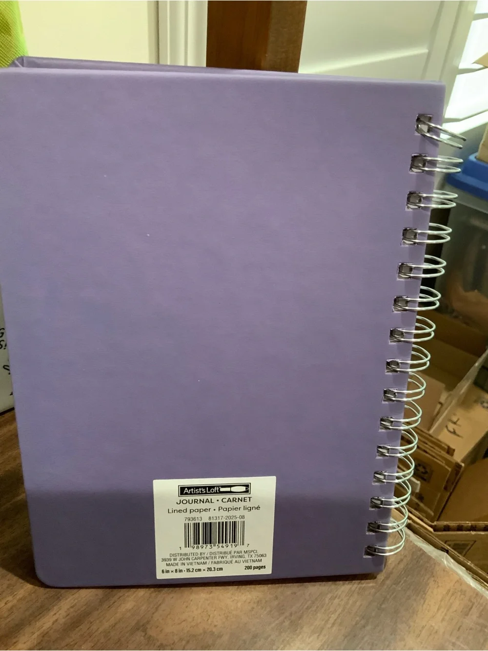 Purple Dragon Wings Journal